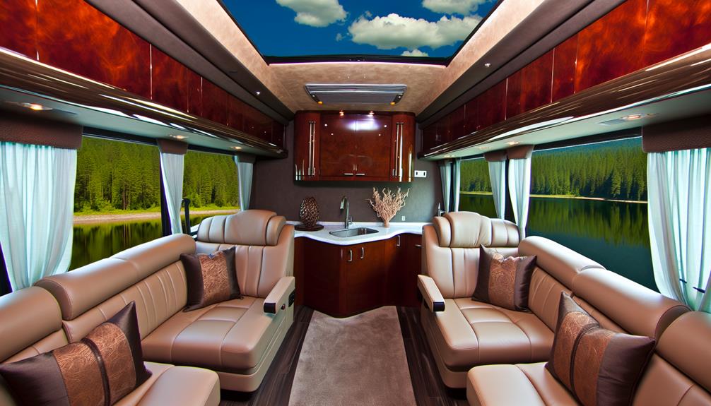 customizable coach interior designs