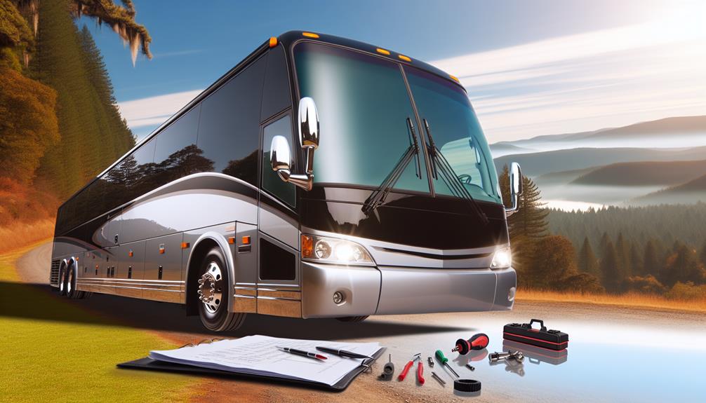 exploring prevost coach features