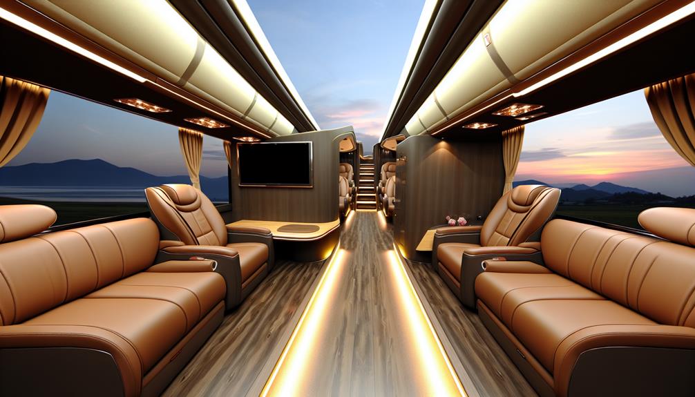 luxury travel coach choices