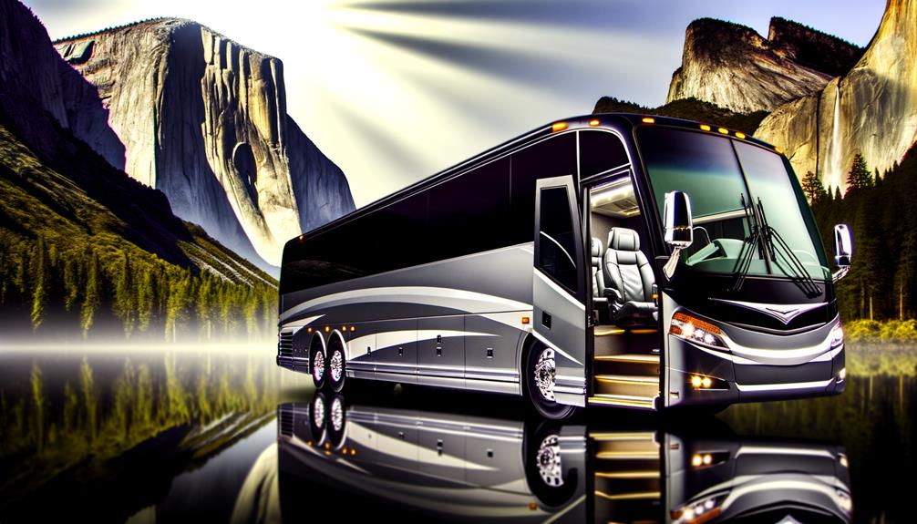 prevost coach bus features