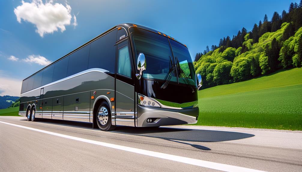 prevost coach bus features explained