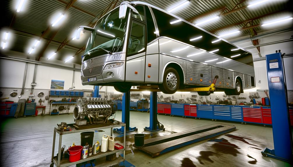 prevost coach bus maintenance tips