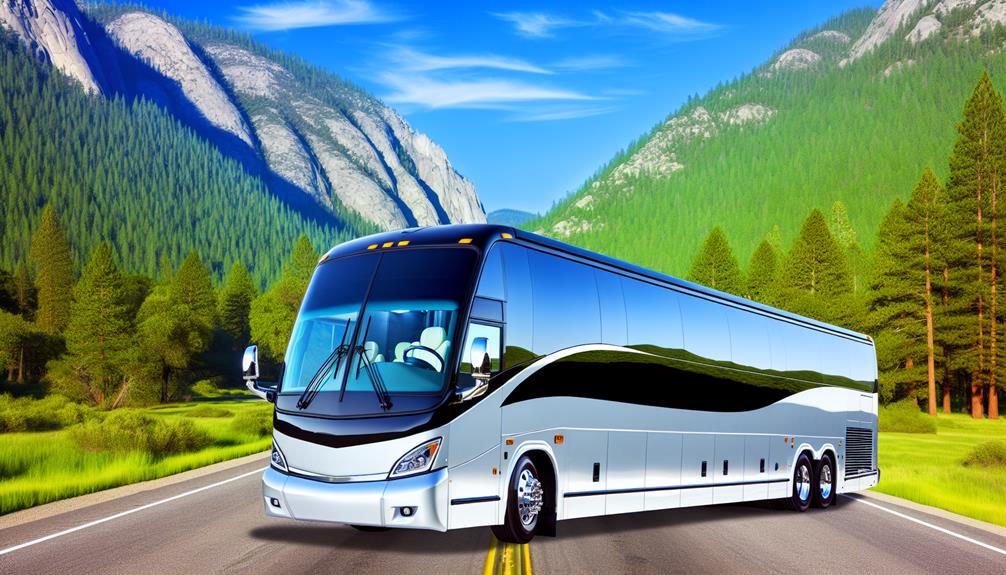 prevost coach bus overview