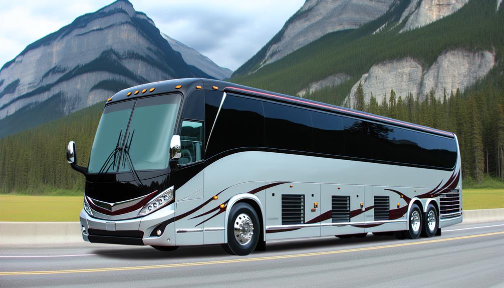 prevost coach bus overview