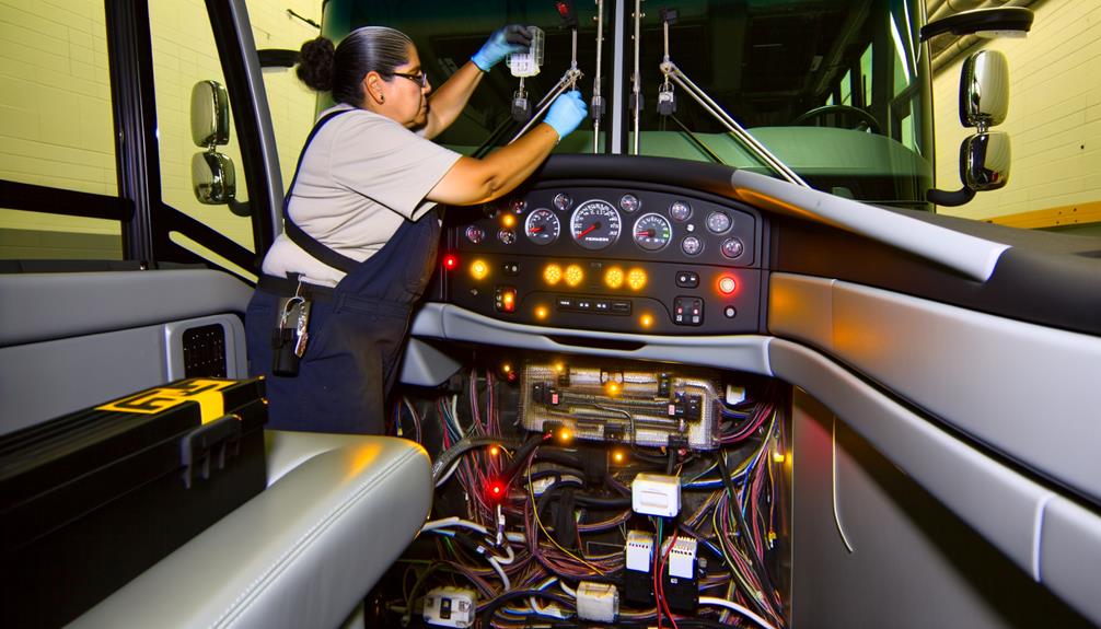 prevost coach electrical problems