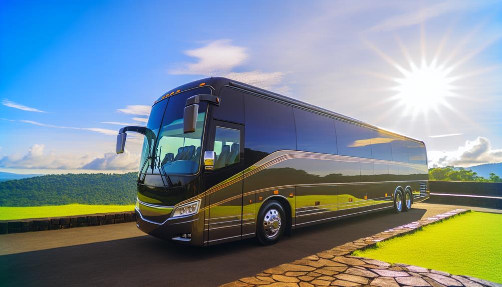 prevost h3 45 bus overview