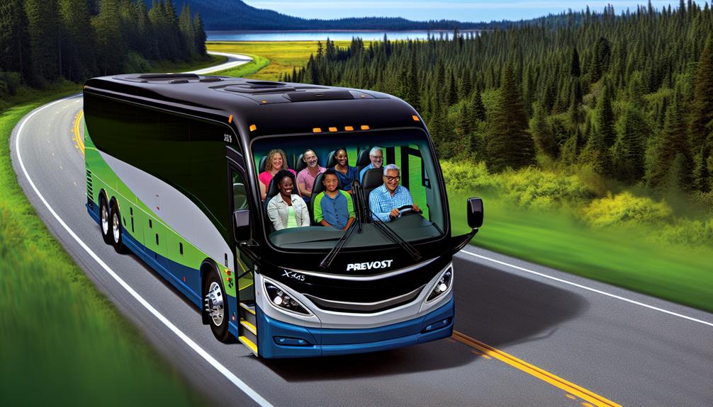 prevost x345 safety enhancements