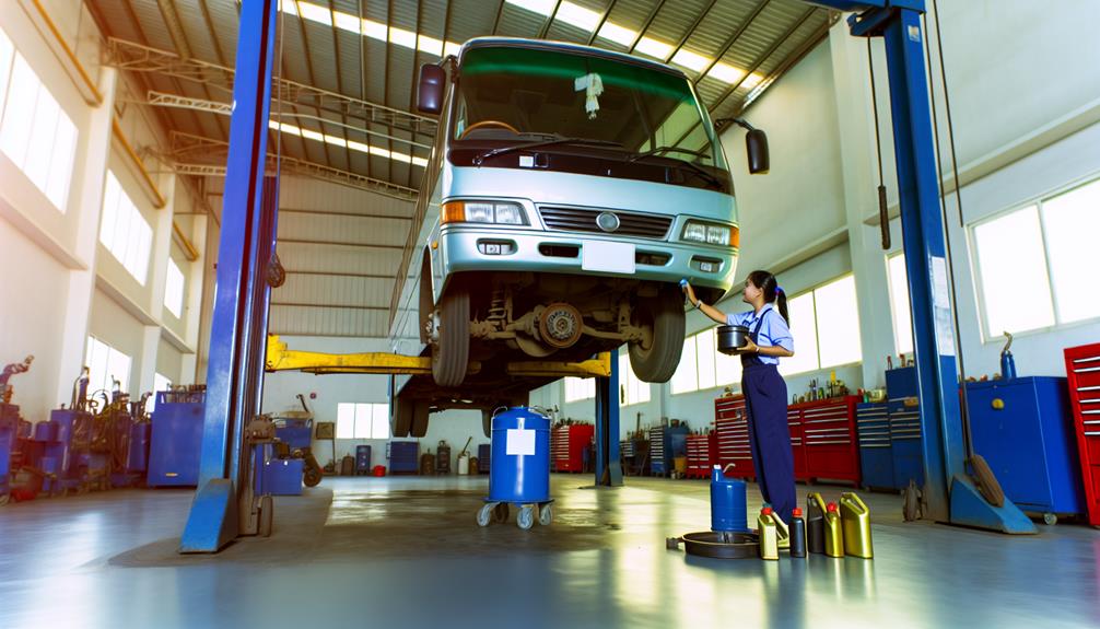 routine vehicle maintenance service