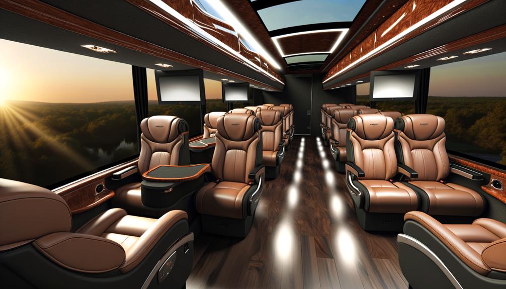 top prevost coach specifications